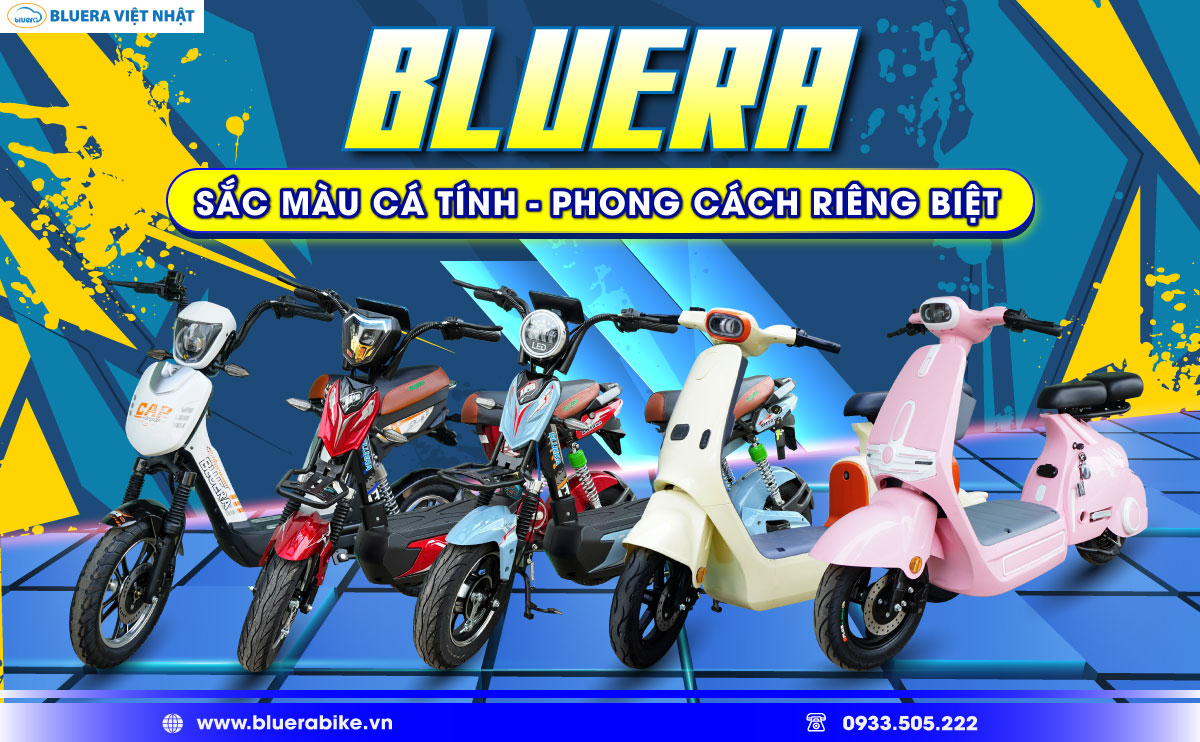 Màu xe Bluera phù hợp với bạn nhất? Để chiếc xe nói thay cá tính bạn