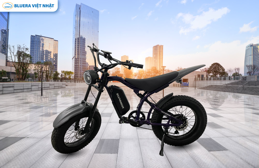 Xe đạp điện trợ lực Bluesuda EM40