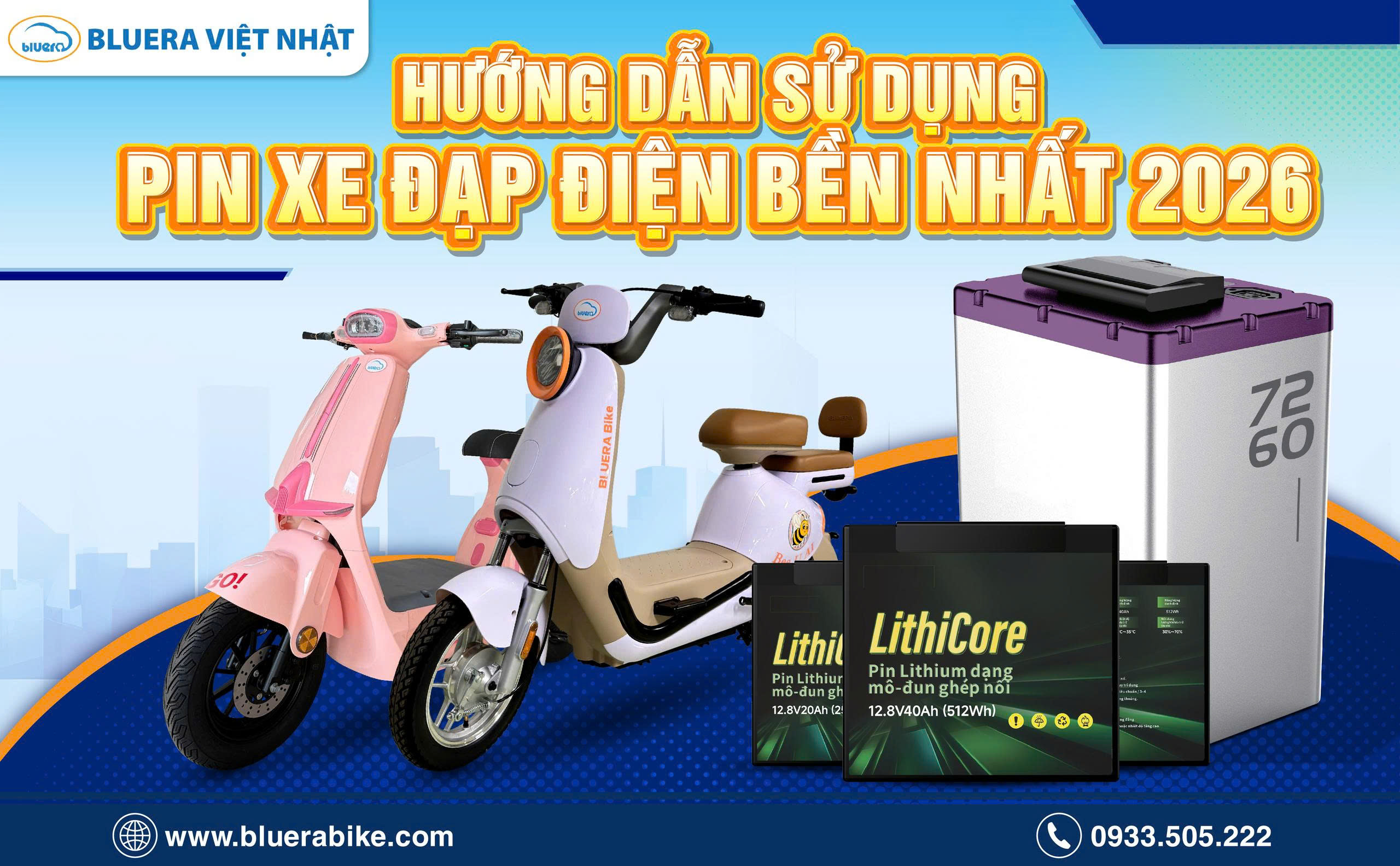 Năm 2026: Hướng Dẫn Sử Dụng Pin Xe Đạp Điện Bền Nhất Giúp Tiết Kiệm Hàng Triệu Đồng 1 Hướng dẫn sử dụng pin xe đạp điện bền nhất