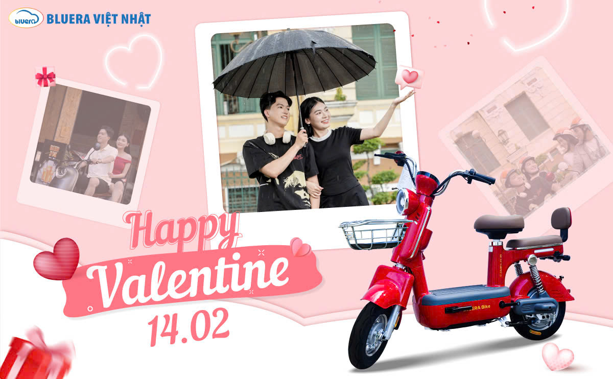 Chúc Ngày Valentine’s Day Cùng Xe Điện Bluera