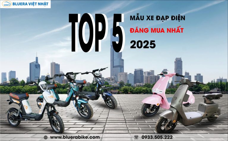 Top 5 mẫu xe điện Bluera Việt Nhật đáng mua nhất năm 2025
