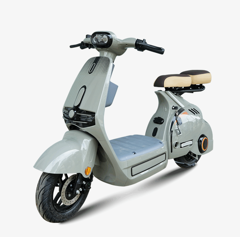 xe đạp điện Bluera BL8 xam xi măng