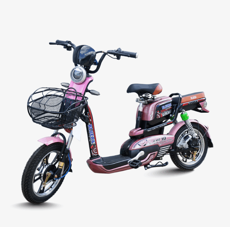 xe đạp điện Bluera Fast 10 hồng