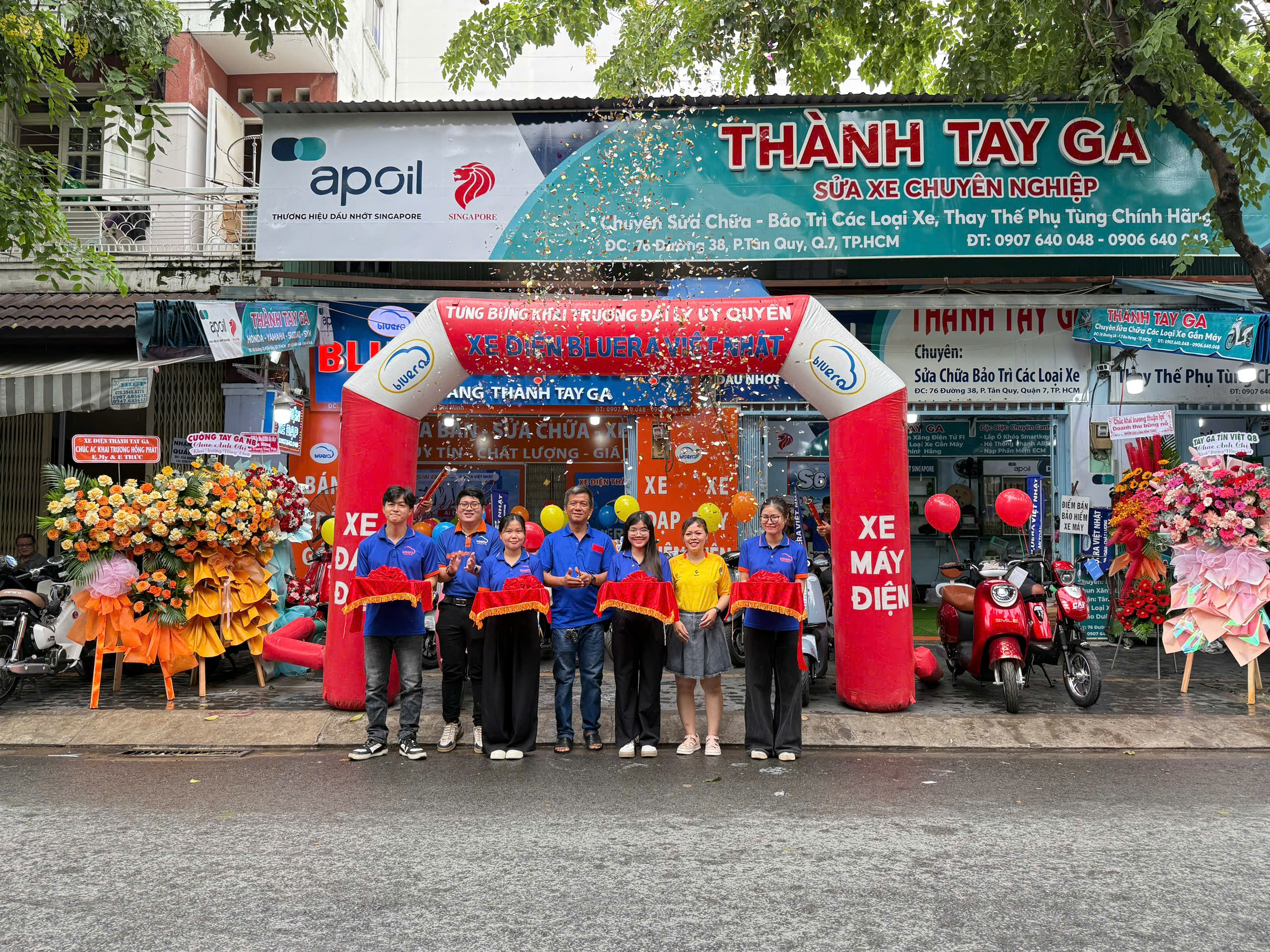 Khai Trương – Cửa hàng Xe Điện Chính Hãng Bluera Việt Nhật Thành Tay Ga