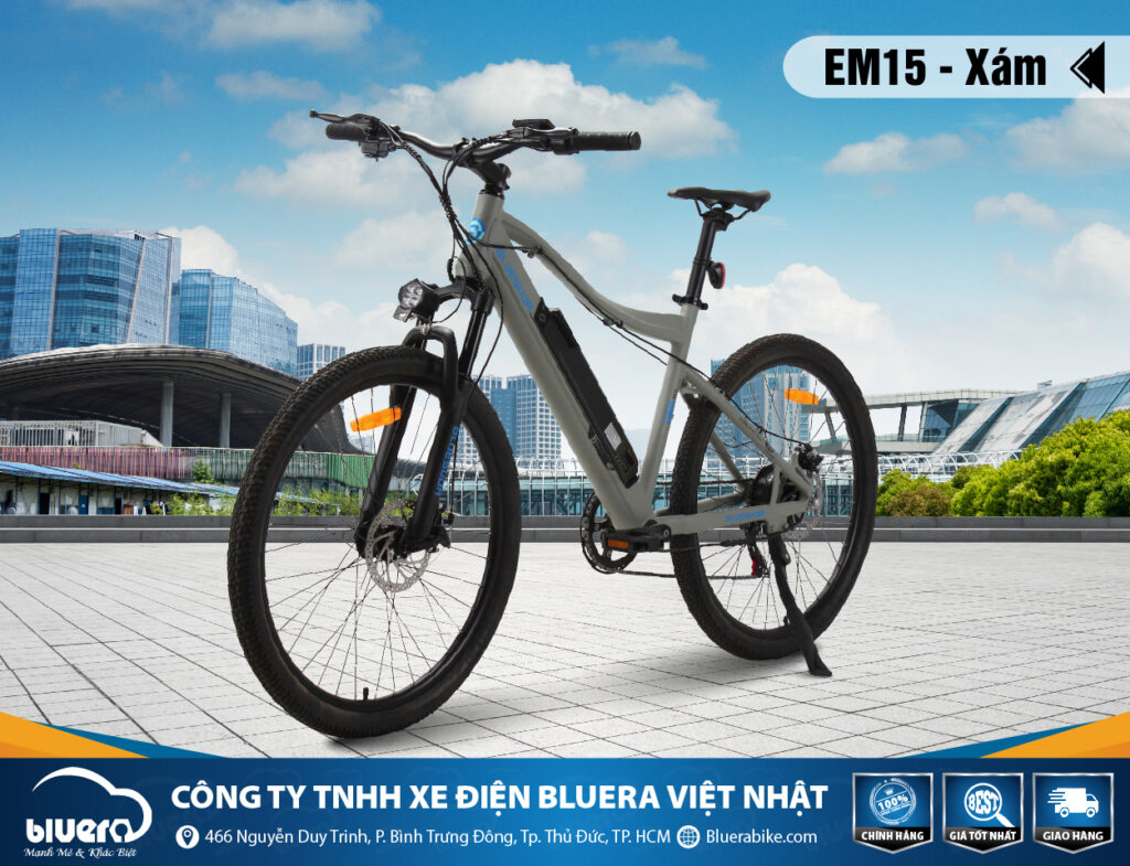 Xe đạp trợ lực Bluesuda EM15 giá tốt chính hãng