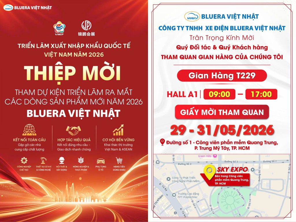 Bluera Việt Nhật Tại VIIEF 2026
