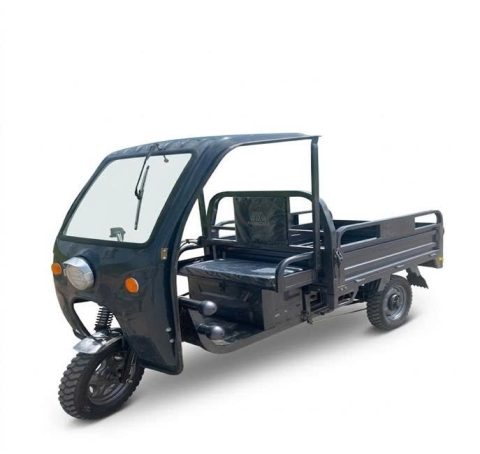 Xe Ba Gác Điện Xám Mái Che 700Kg - 1Tấn