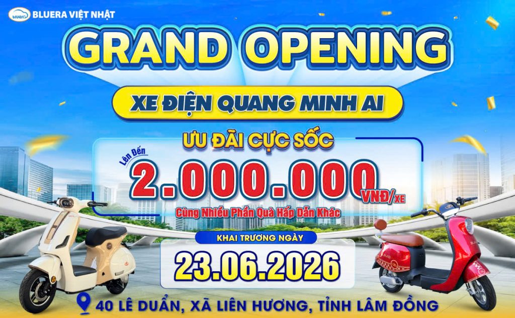 Bluera Việt Nhật Quang Minh AI Chính Thức Khai Trương Hồng Phát 