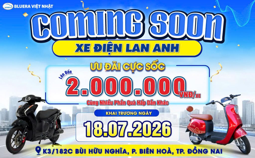 Bluera Việt Nhật Lan Anh Chuẩn Bị Khai Trương Tại Đồng Nai