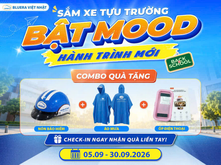 BACK TO SCHOOL 2026: CHECK-IN RINH QUÀ XỊN – BẬT MOOD TỰU TRƯỜNG SÔI ĐỘNG CÙNG BLUERA VIỆT NHẬT