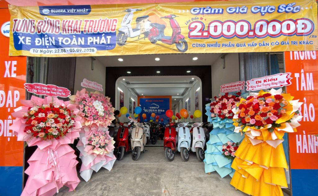 Bluera Việt Nhật Toàn Phát khai trương tại Gia Lai
