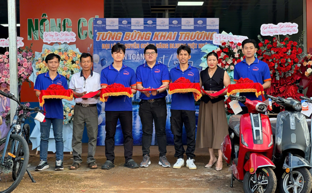 Bluera Việt Nhật Út Ngọc – Đại Lý Xe Điện Tại Lâm Đồng Chính Thức Khai Trương Tưng Bừng