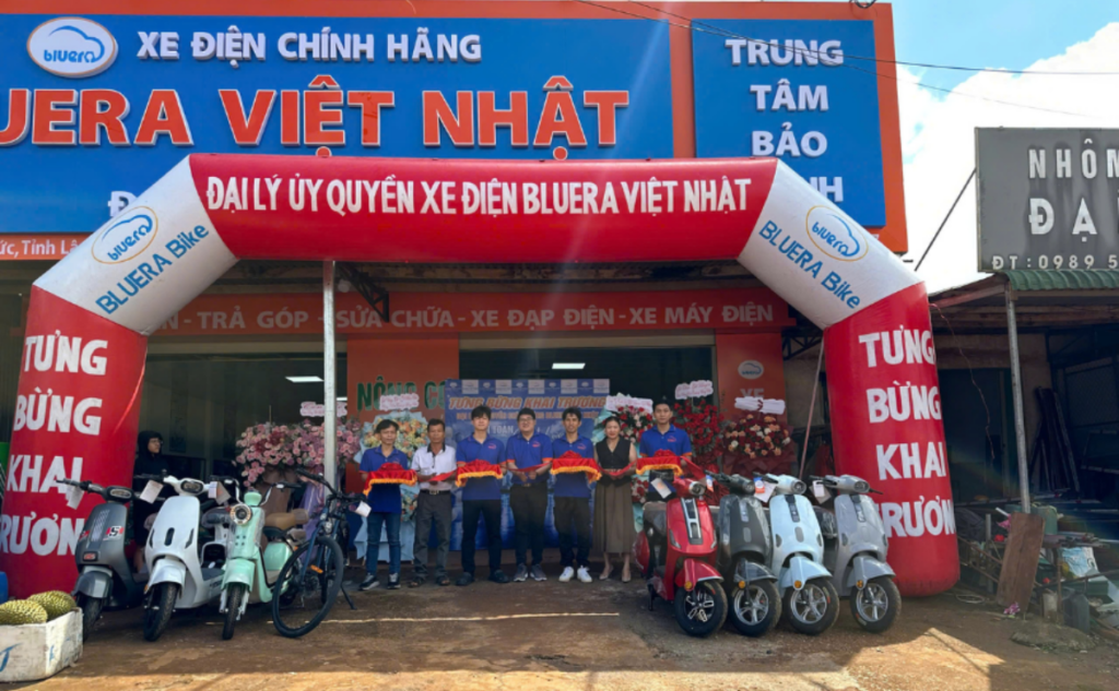 Bluera Việt Nhật Út Ngọc – Đại Lý Xe Điện Tại Lâm Đồng Chính Thức Khai Trương Tưng Bừng