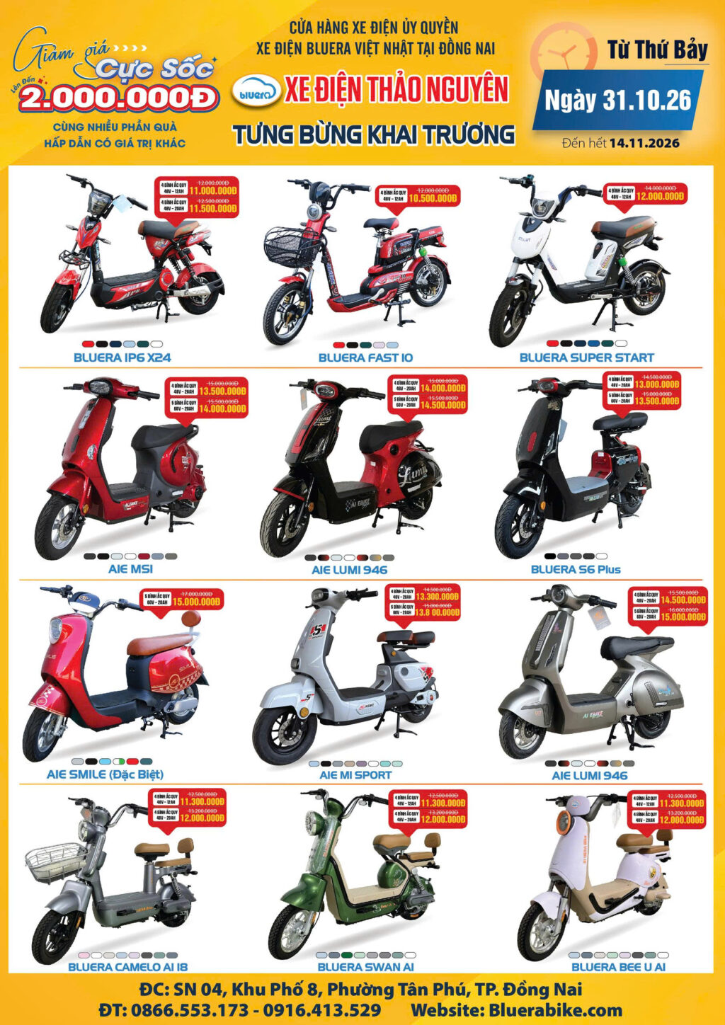 COMING SOON – CHÀO ĐÓN CỬA HÀNG BLUERA VIỆT NHẬT THẢO NGUYÊN TẠI ĐỒNG NAI 2 Chào đón Bluera Việt Nhật Thảo Nguyên tại Đồng Nai