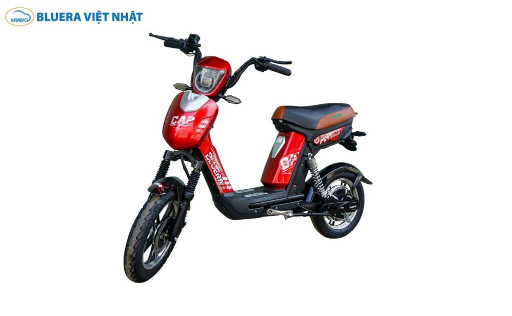 Top 5 Mẫu Xe Đạp Điện Màu Đỏ Đẹp, Bền Màu, Đáng Mua Năm 2026 5 Xe đạp điện màu đỏ Bluera Cap Super Start